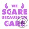 Monsters Inc We Scare Because We Care Decal Sticker product 5